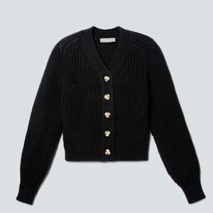 Everlane texture cotton cardigan